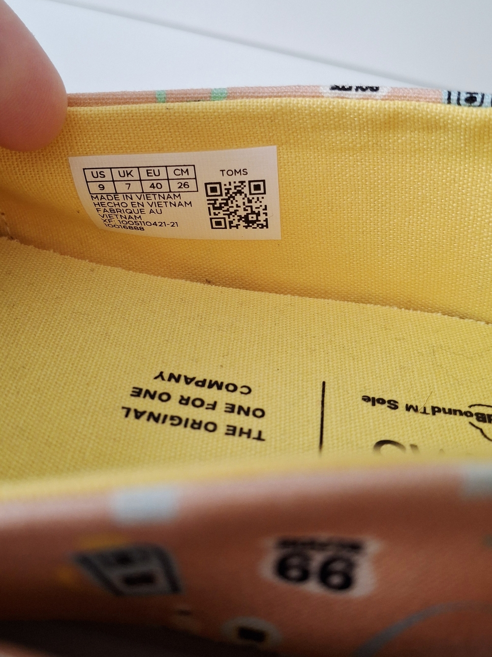 TOMS Route 66 Slip-On Alpargata Shoes Womens Size 9 - Picture 6 of 6